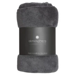 Atmosphera Plaid - Donkergrijs - Polyester - 125 X 150 Cm 7 Atmosphera Plaid - Donkergrijs - Polyester - 125 X 150 Cm -Merkloos Winkel 00533fcf42e04338b5a4d2fe9a952a77