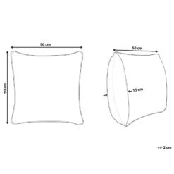 Beliani Sierkussen SAFI - Blauw Katoen -Merkloos Winkel 05deb05c005f44ec8c291be8ebd412dc 1