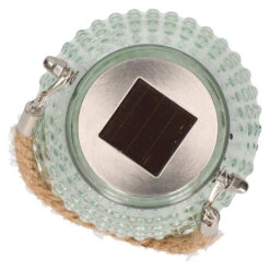 Anna's Collection Solar Lantaarn Glas - Groen - Bubbel - 10 X 12 Cm -Merkloos Winkel 0da0d30df96f459da504b61478e38b61