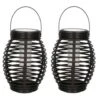 Merkloos Lantaarn - 2 Stuks - Solar - Tuinverlichting - Zwart - 19 Cm 2 Merkloos Lantaarn - 2 Stuks - Solar - Tuinverlichting - Zwart - 19 Cm -Merkloos Winkel 1000000553