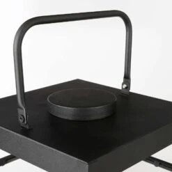 Mica Decorations Flint Lantaarn Met LED Verlichting H41,5 Cm -Merkloos Winkel 1000006995 0110