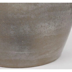 Mica Decorations Vaas - Donkergrijs - Glans - Keramiek - 30 X 50 Cm -Merkloos Winkel 1000011367 0102