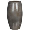 Mica Decorations Vaas - Donkergrijs - Glans - Keramiek - 30 X 50 Cm 2 Mica Decorations Vaas - Donkergrijs - Glans - Keramiek - 30 X 50 Cm -Merkloos Winkel 1000011367