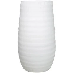 Floran Vaas - Wit - Mat - Keramiek - 22 X 40 Cm