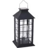 Merkloos Lantaarn - Solar - Zwart - Tuinverlichting - 27 Cm -Merkloos Winkel 1000025293