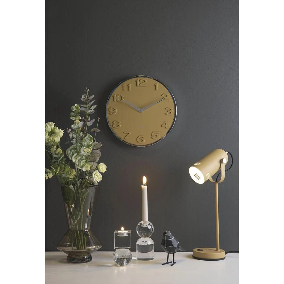 PRESENT TIME Vaas Glow - Glas Zandbruin - Large - 17x28cm 5 PRESENT TIME Vaas Glow - Glas Zandbruin - Large - 17x28cm - Afbeelding 3