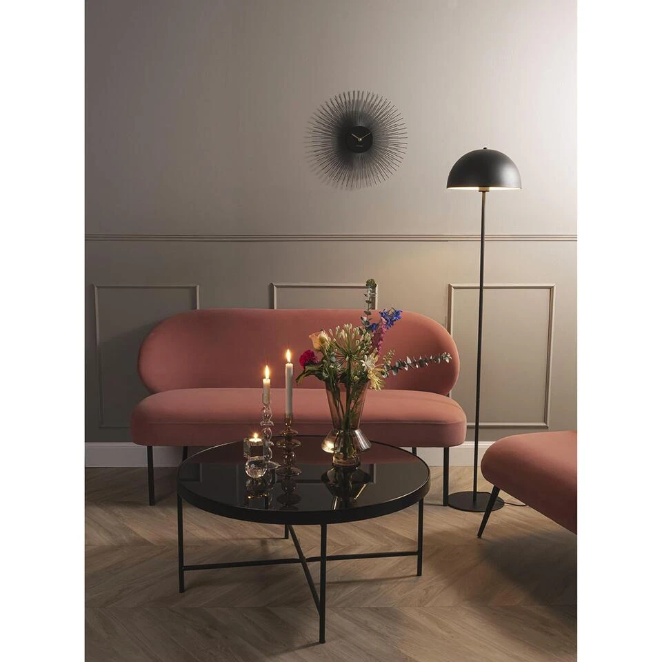 PRESENT TIME Vaas Glow - Glas Zandbruin - Large - 17x28cm 6 PRESENT TIME Vaas Glow - Glas Zandbruin - Large - 17x28cm - Afbeelding 4