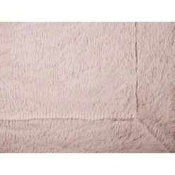 Beliani Plaid GELIK - Roze Polyester -Merkloos Winkel 1000041402 0103