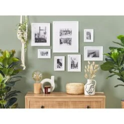 Beliani Fotolijst ZINIARE - Wit Mdf 7 Beliani Fotolijst ZINIARE - Wit Mdf -Merkloos Winkel 1000045223 0101