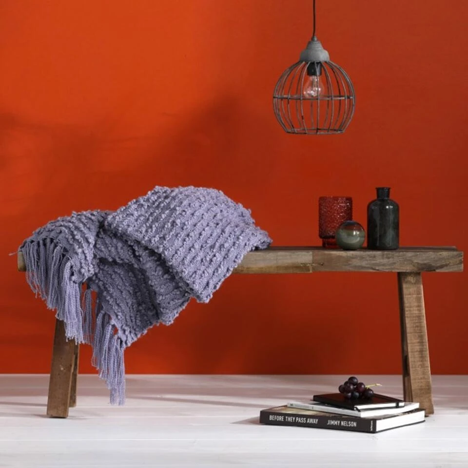 Damai Plaid Luxor Lavender 5 Damai Plaid Luxor Lavender - Afbeelding 3