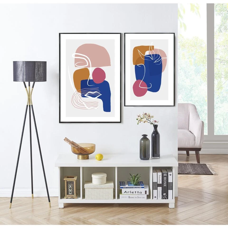 ACAZA Aluminium Fotokader, Fotolijst 50 Cm X 75 Cm, Plexiglas, Zwarte Rand 5 ACAZA Aluminium Fotokader, Fotolijst 50 Cm X 75 Cm, Plexiglas, Zwarte Rand - Afbeelding 3