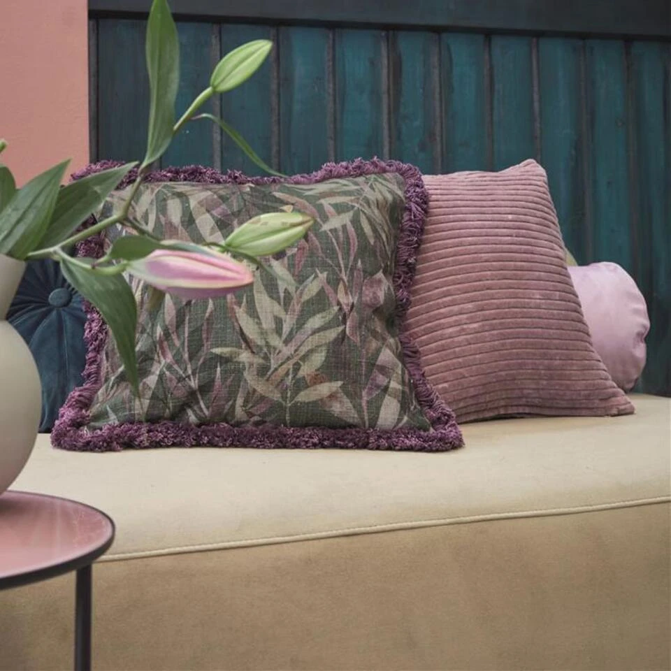 KAAT Amsterdam Sierkussen Ribbed Roze 4 KAAT Amsterdam Sierkussen Ribbed Roze - Afbeelding 2