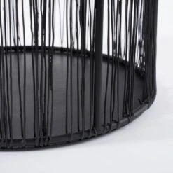 House Of Seasons Yves Lantaarn - H19 X Ø15 Cm - Zwart -Merkloos Winkel 1000057129 0110