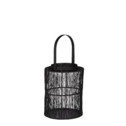 House Of Seasons Yves Lantaarn - H19 X Ø15 Cm - Zwart