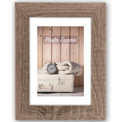 Zep Fotolijstje - Bruin - Hout - Voor Foto Van 18 X 24 Cm
