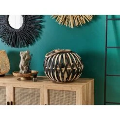 Beliani Lantaarn BESAH - Natuurlijk Bamboehout -Merkloos Winkel 1000064792 0103