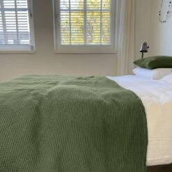 Town & Country Sprei Dexter Groen-Lits-Jumeaux (260 X 260 Cm) -Merkloos Winkel 1000065621 0102