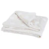 H&S Fleece Deken/plaid - Polyester - Beige - 130 X 160 Cm -Merkloos Winkel 1000067131