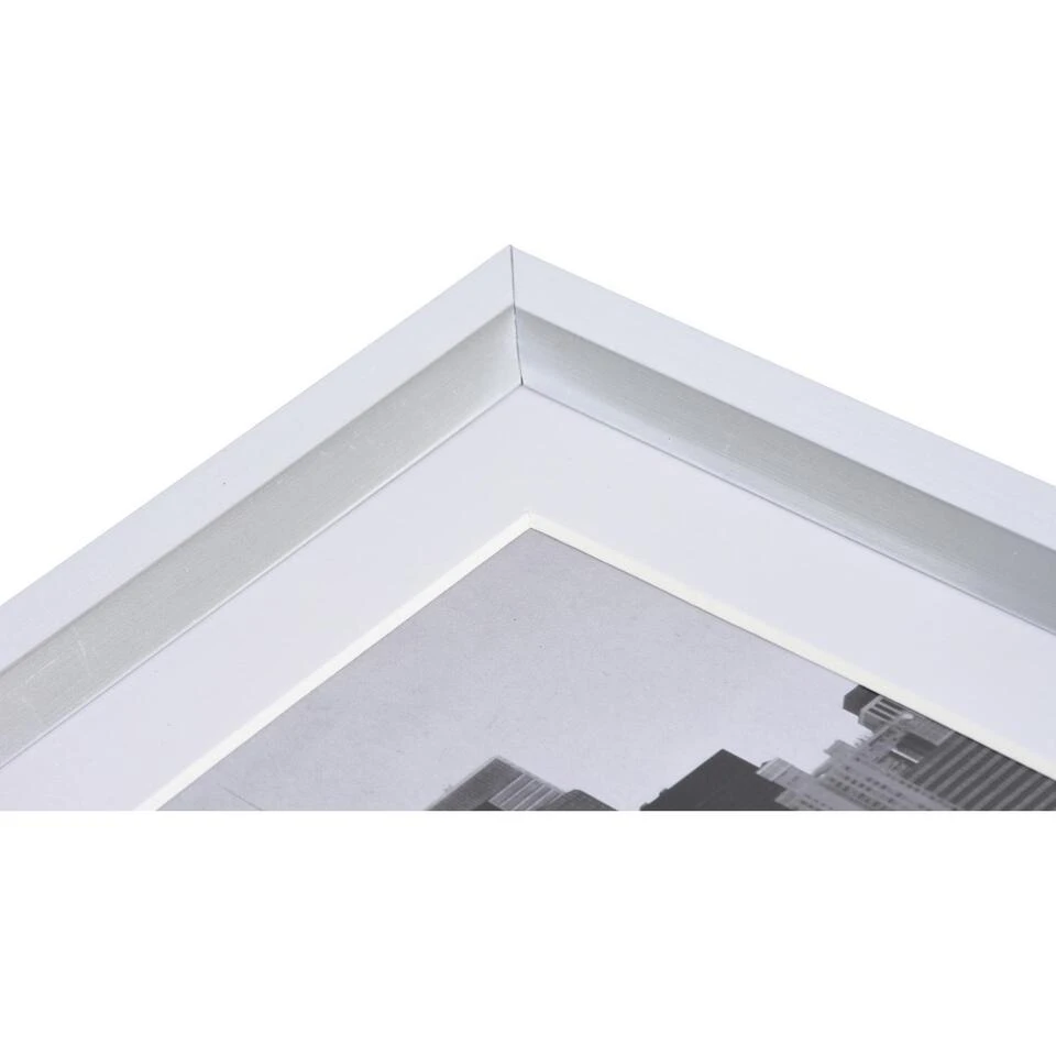 Henzo Fotolijst Metallica - Fotomaat 40x50 Cm - Zilver 4 Henzo Fotolijst Metallica - Fotomaat 40x50 Cm - Zilver - Afbeelding 2