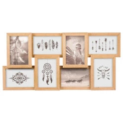 Atmosphera Collage Fotolijst - 8 Foto's - Hout - 57 X 28 Cm