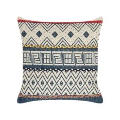 Beliani Sierkussen SOUK - Multicolor Katoen