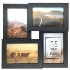 Henzo Fotolijst Pure Barry - Fotomaat 10x15 Cm - Zwart