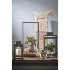 Mica Decorations Storm Lantaarn - L19,5 X B19 X H36 Cm - Zwart 9 Mica Decorations Storm Lantaarn - L19,5 X B19 X H36 Cm - Zwart -Merkloos Winkel 1000077265 0103