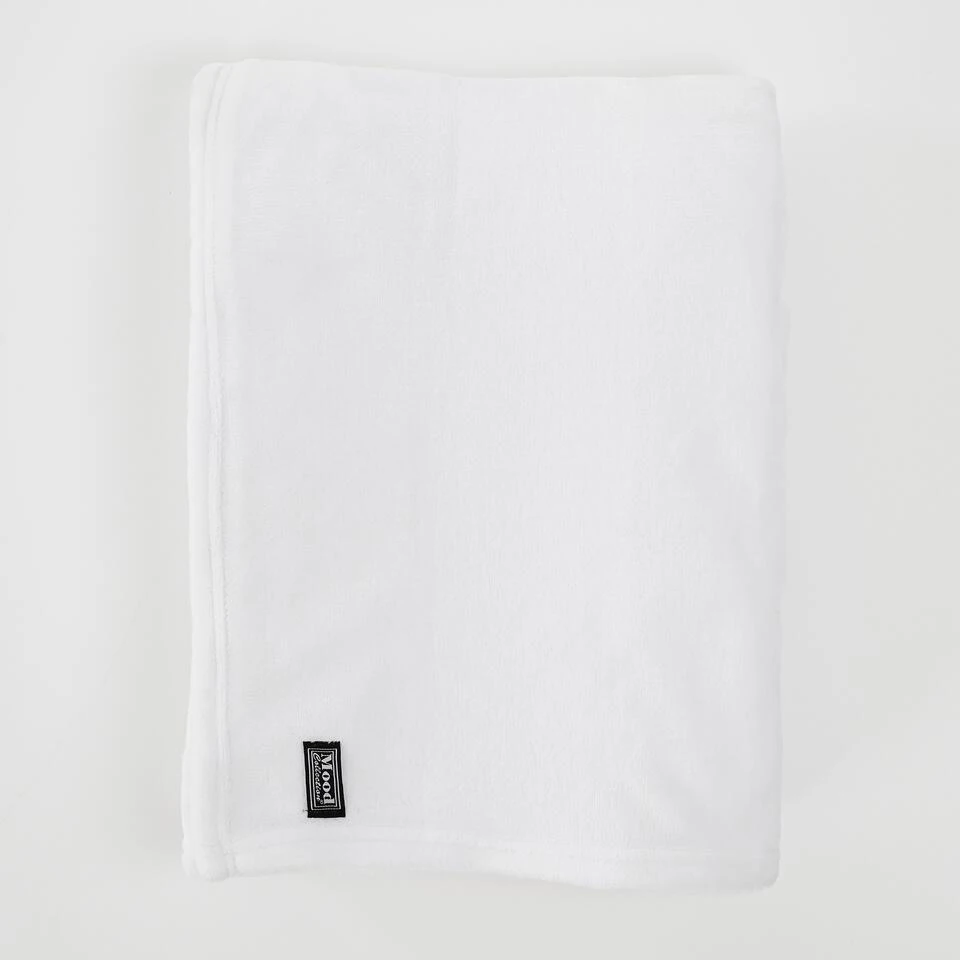 In The Mood Collection Famke Fleece Plaid - 180 X 130 Cm - Off White 4 In The Mood Collection Famke Fleece Plaid - 180 X 130 Cm - Off White - Afbeelding 2