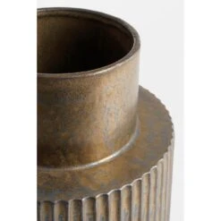 Mica Decorations Dado Vaas - H28 X Ø19 Cm - Keramiek - Brons 6 Mica Decorations Dado Vaas - H28 X Ø19 Cm - Keramiek - Brons -Merkloos Winkel 1000079101 0101