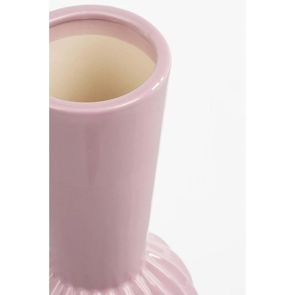 Mica Decorations Noor Vaas - H40,5 X Ø13,5 Cm - Keramiek - Lila 4 Mica Decorations Noor Vaas - H40,5 X Ø13,5 Cm - Keramiek - Lila - Afbeelding 2