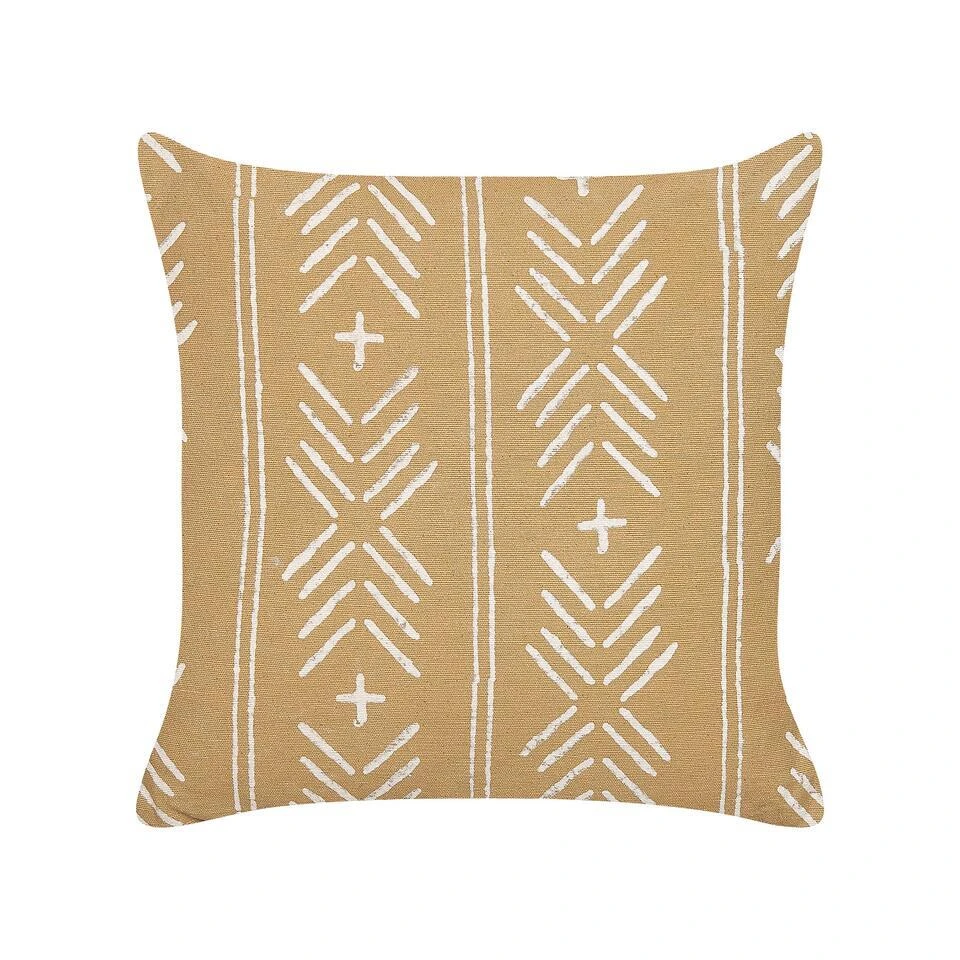 Beliani Sierkussen BANYAN - Beige Katoen 3 Beliani Sierkussen BANYAN - Beige Katoen