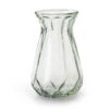 Jodeco Bloemenvaas - Stijlvol Model - Helder/transparant Glas - H15 X D10 Cm -Merkloos Winkel 1000083282