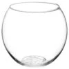 Atmosphera Vaas Ronde Bol - Transparant - Glas - H18 X D19 Cm