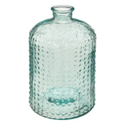 Atmosphera Vaas Fles - Transparant - Glas - H32 X D18 Cm