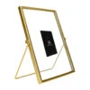 QUVIO Fotolijst Staand - 17,5 X 23 Cm - Staal - Goud