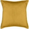 Atmosphera Bank/sierkussens Sophia - 55 X 55 Cm - Okergeel