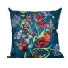 Anna's Collection Bank-sier Kussens - Bloemen Print - 45 X 45 Cm -Merkloos Winkel 1000093205