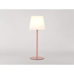 Leitmotiv Tafellamp Outdoors - Roze - 15x15x40cm -Merkloos Winkel 1000093685 0110
