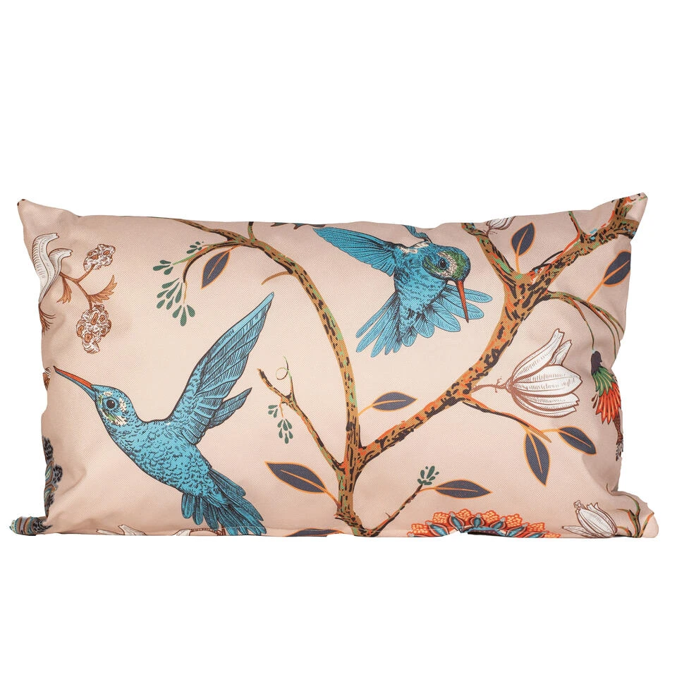 Anna's Collection Buitenkussen Bloem - Creme - 30 X 50 Cm 3 Anna's Collection Buitenkussen Bloem - Creme - 30 X 50 Cm