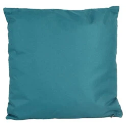 Anna's Collection Bank-sier Kussens - Petrol Blauw - 45 X 45 Cm