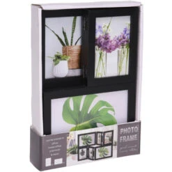 H&S Collection Fotolijst - Uitklapbaar - Zwart - Kunststof -Merkloos Winkel 100a8d37c5204fdbac020e9a4ec032e7
