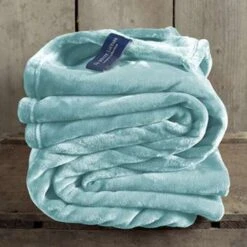 De Witte Lietaer Fleece Deken Mineral - 150 X 200 Cm - Blauw -Merkloos Winkel 1204864644 0102