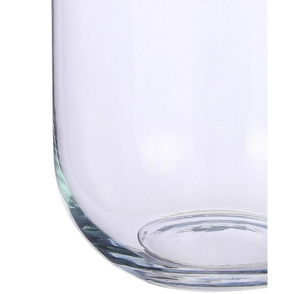 Bellatio Design Vaas - Trechter Vorm - Transparant - Glas - 19 X 35 Cm 4 Bellatio Design Vaas - Trechter Vorm - Transparant - Glas - 19 X 35 Cm - Afbeelding 2