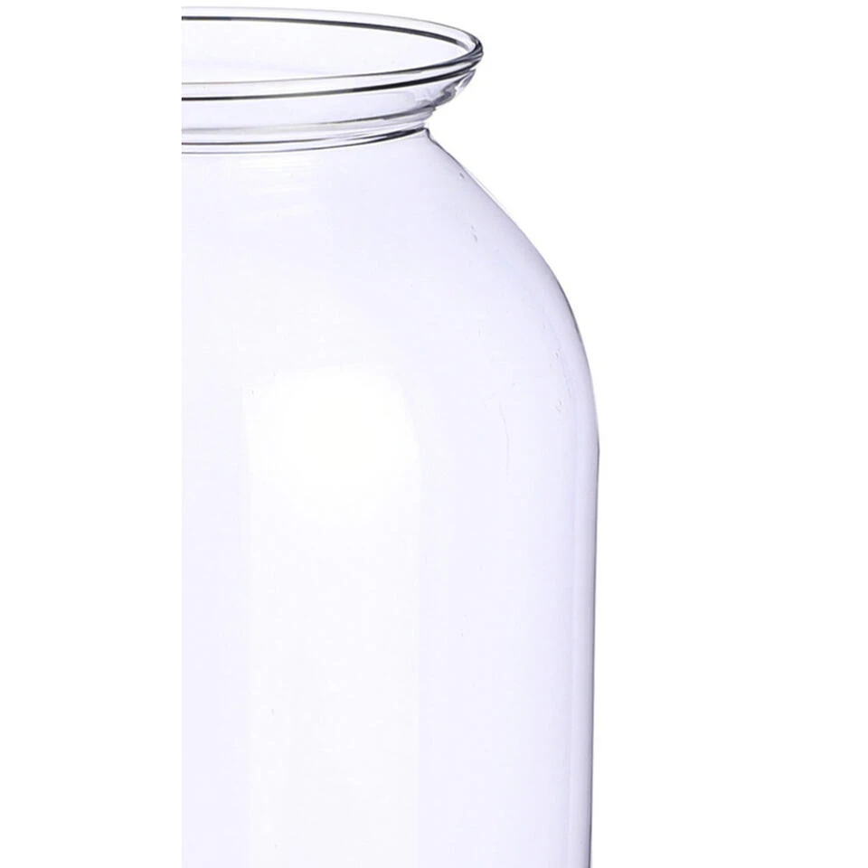 Bellatio Design Vaas - Trechter Vorm - Transparant - Glas - 19 X 35 Cm 5 Bellatio Design Vaas - Trechter Vorm - Transparant - Glas - 19 X 35 Cm - Afbeelding 3