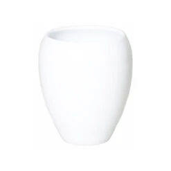 Floran Vaas - Wit - Glanzend - Keramiek - 20 X 23 Cm