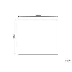 Beliani Plaid BJAS - Wit Polyester -Merkloos Winkel 15f0e653c38b44ffa1da81c0f65db3f0