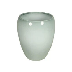 Floran Vaas - Misty Groen - Glanzend - Keramiek - 16 X 19 Cm