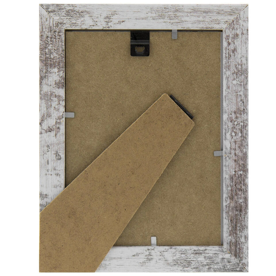 Zep Fotolijstje - White Wash - Hout - Voor Foto Van 10 X 15 Cm 5 Zep Fotolijstje - White Wash - Hout - Voor Foto Van 10 X 15 Cm - Afbeelding 3