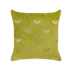 Beliani Sierkussen YUZURI - Groen Fluweel -Merkloos Winkel 27a604db997e46d19cd9b7b25754e030