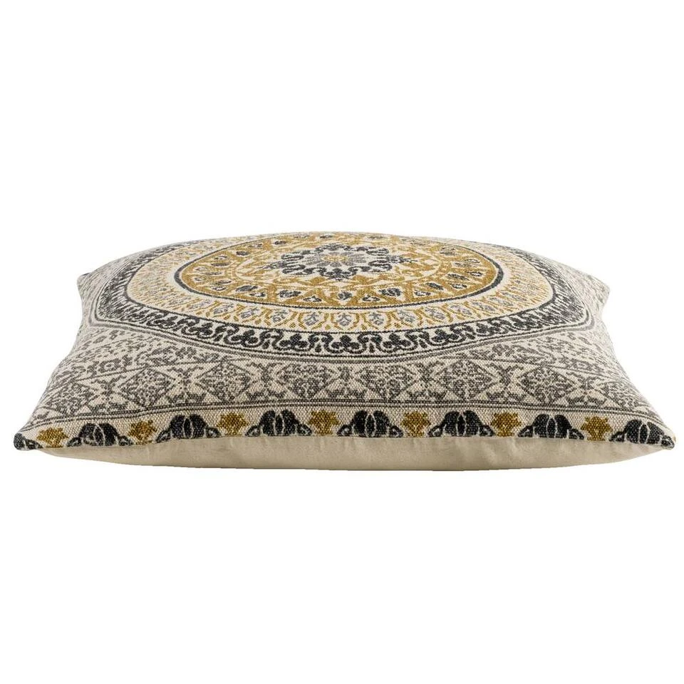 Woonkussen Fatima - Oker - 60x60 Cm 4 Woonkussen Fatima - Oker - 60x60 Cm - Afbeelding 2